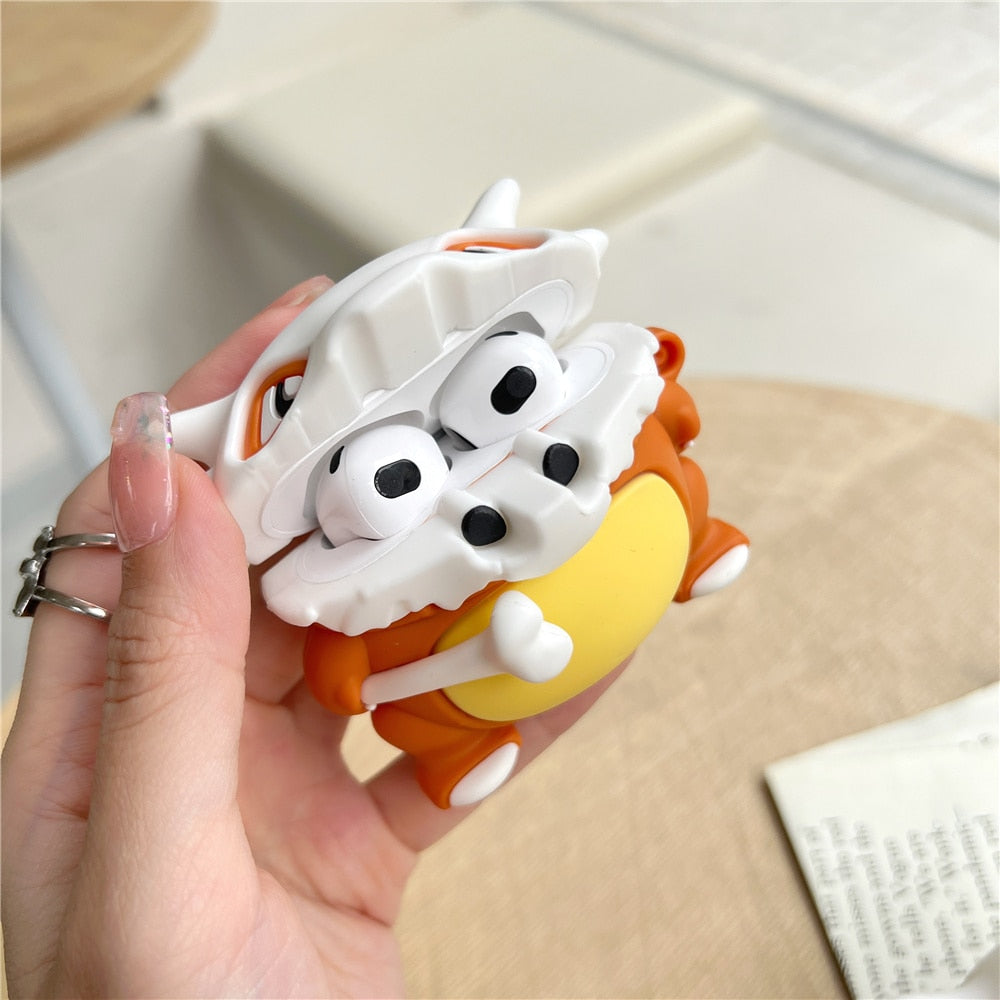 Cute 3D Pokemon 'Cubone' Premium AirPods Case Shock Proof Cover