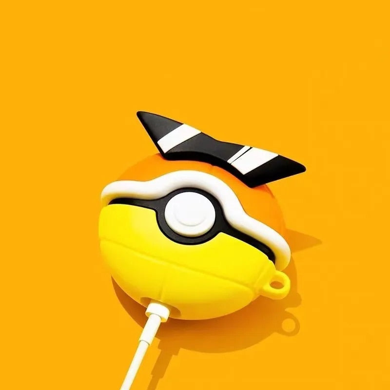 Pokemon 'Pokeball Raichu' Premium AirPods Case Shock Proof Cover