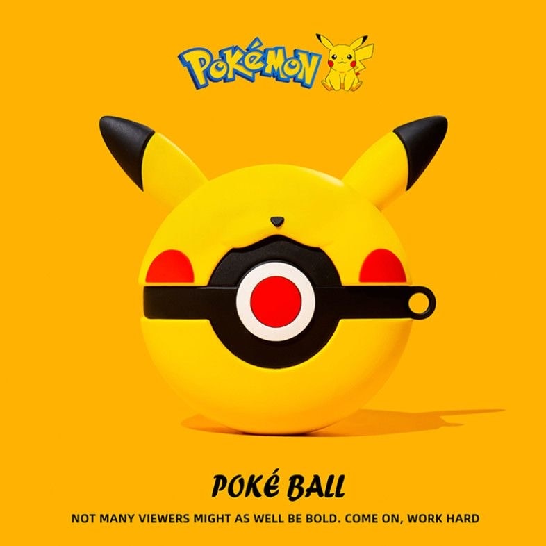Pokemon 'Pokeball Pikachu' Premium AirPods Case Shock Proof Cover