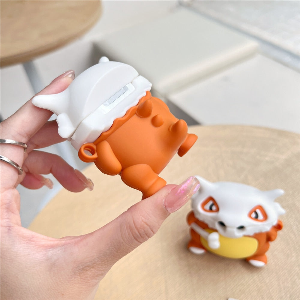 Cute 3D Pokemon 'Cubone' Premium AirPods Case Shock Proof Cover