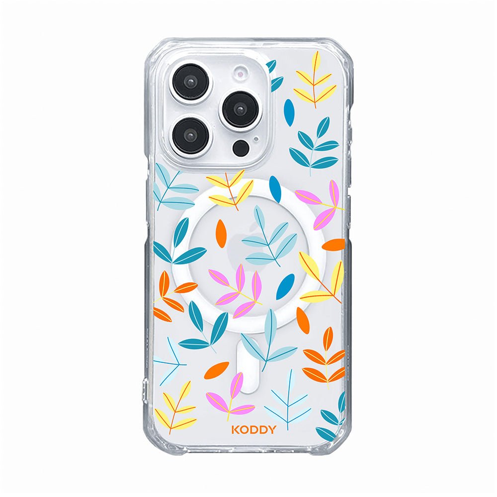 Autumn and Spring Vibes Leaf Pattern Phone Case - KODDY