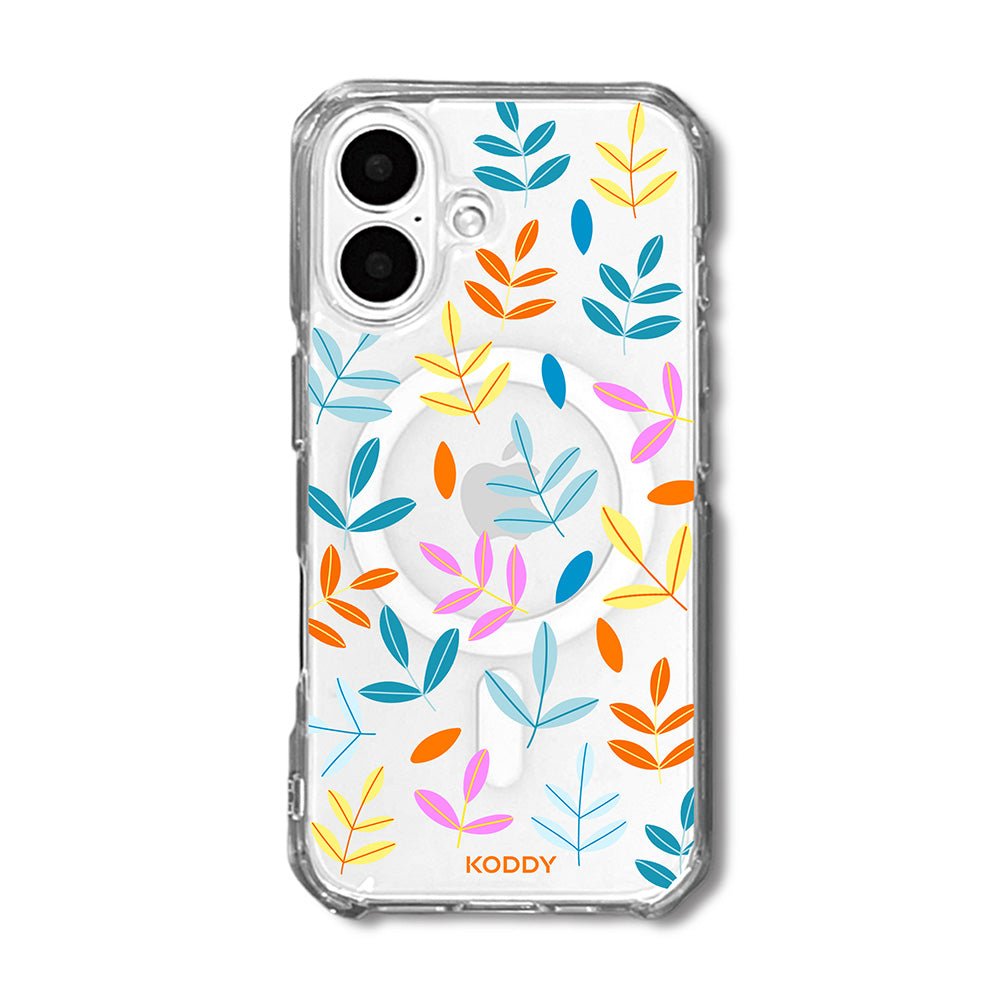 Autumn and Spring Vibes Leaf Pattern Phone Case - KODDY