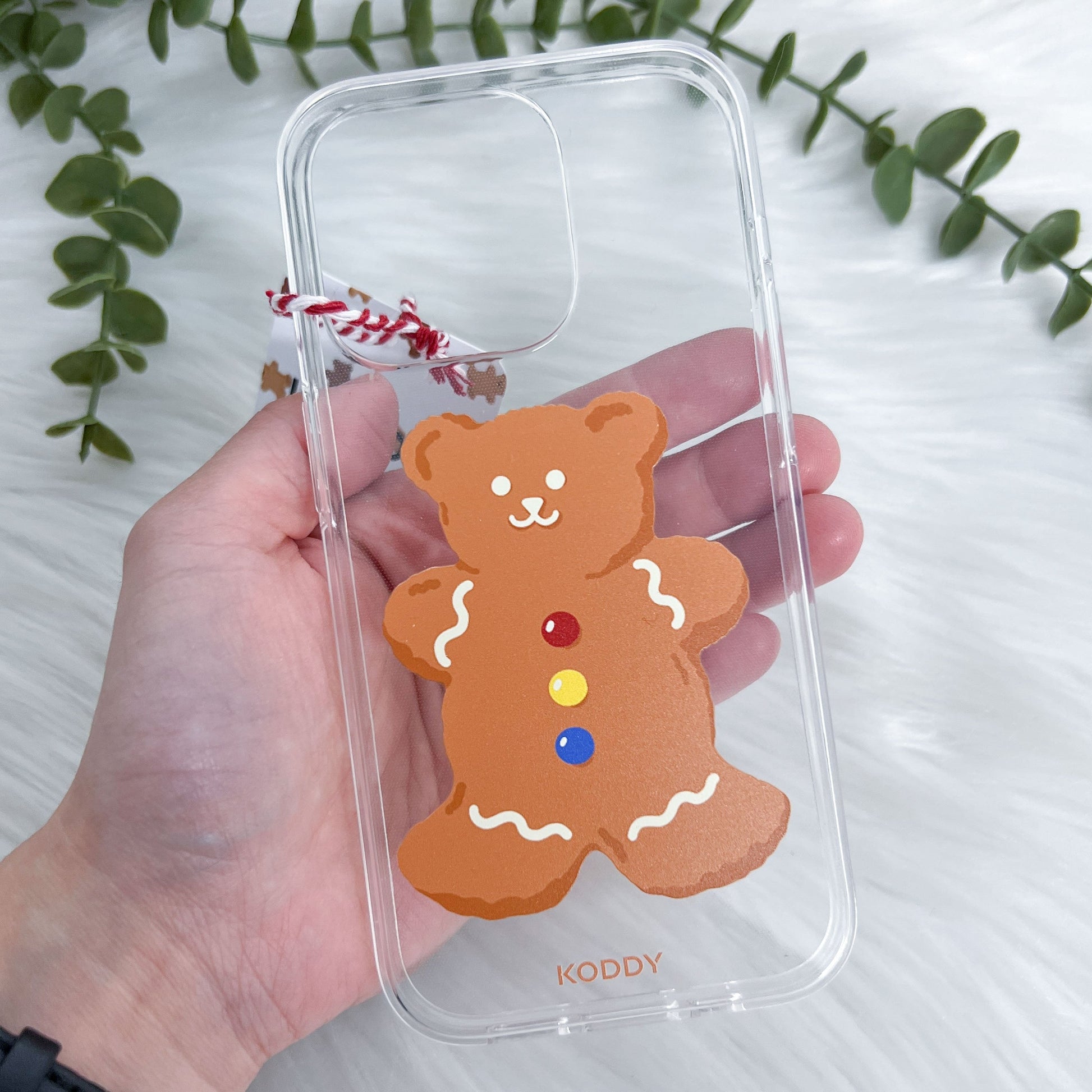 Big Cookie Bear Phone Case - KODDY
