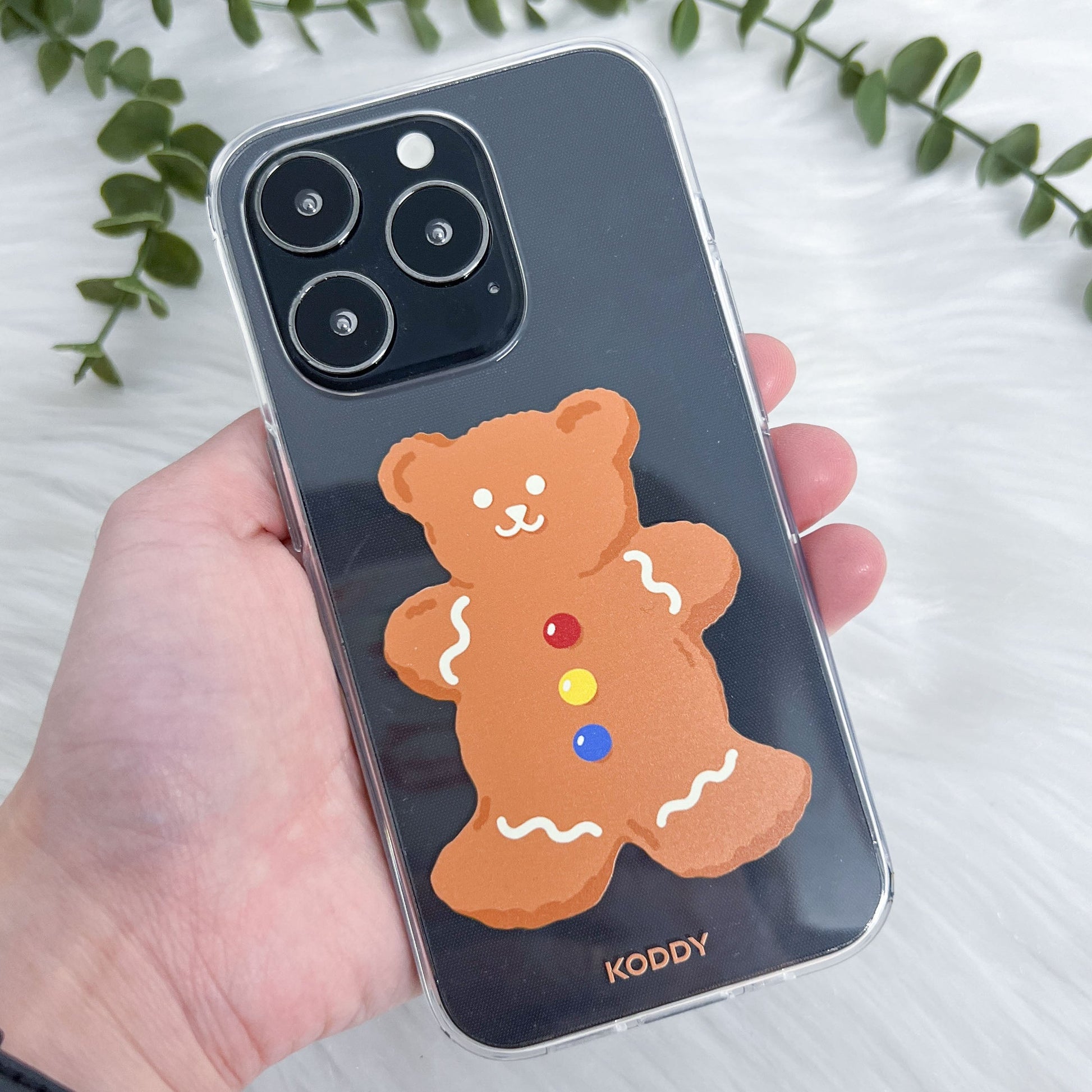 Big Cookie Bear Phone Case - KODDY