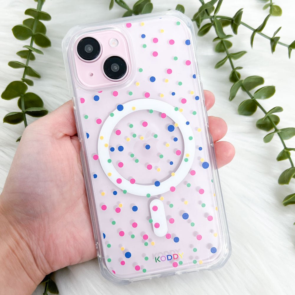 Colourful Polka Dot Phone Case - KODDY