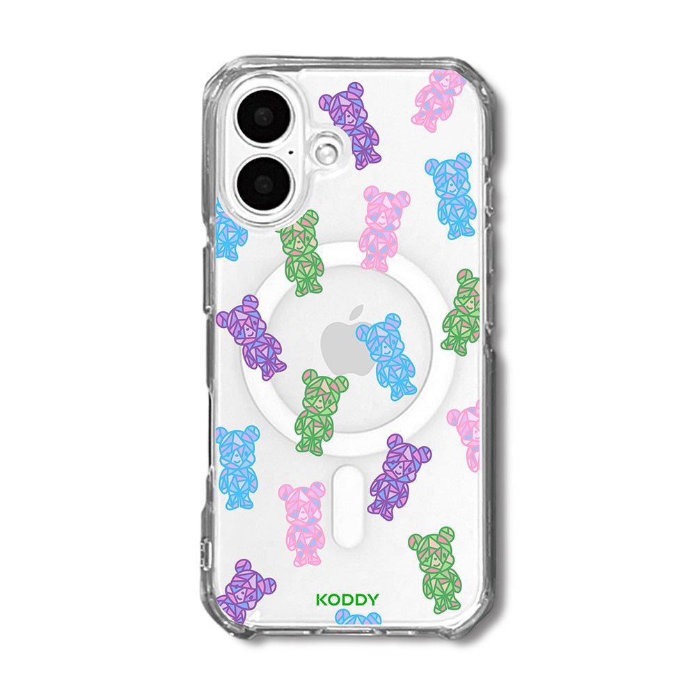 Crystal Teddy Bear Phone Case - KODDY