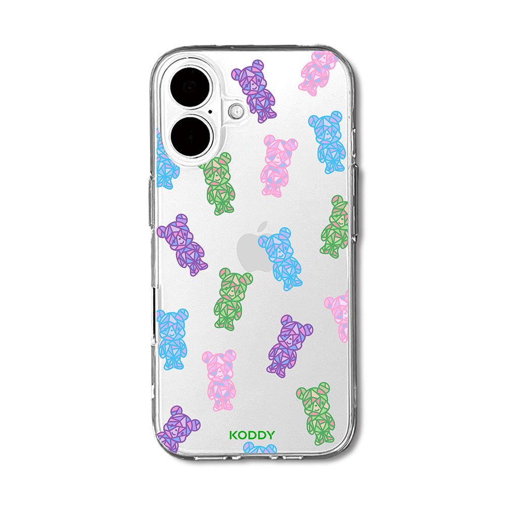 Crystal Teddy Bear Phone Case - KODDY