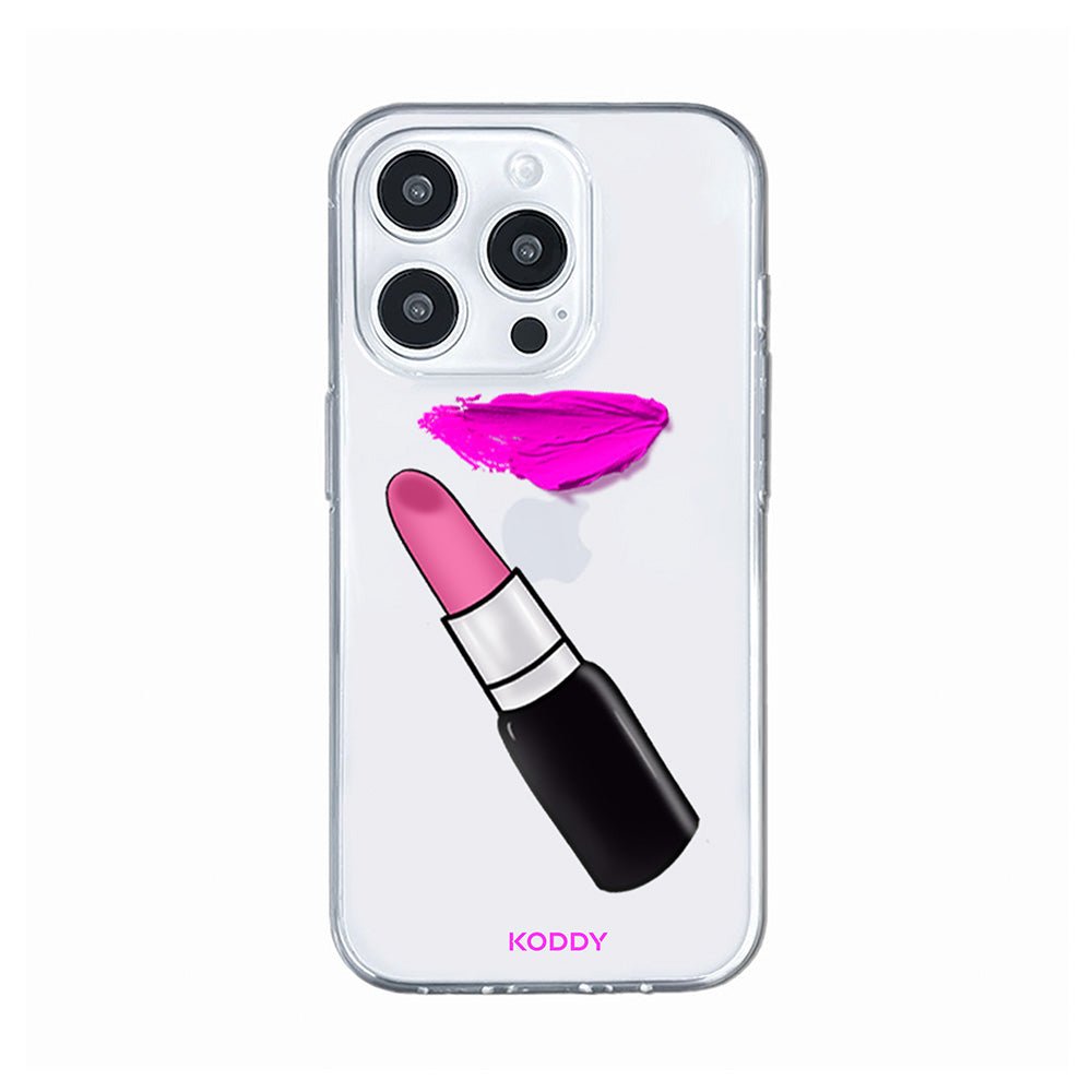Hot Pink Lipstick Trace phone case - KODDY