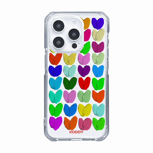 Oil Painted Hearts Phone Case - KODDY