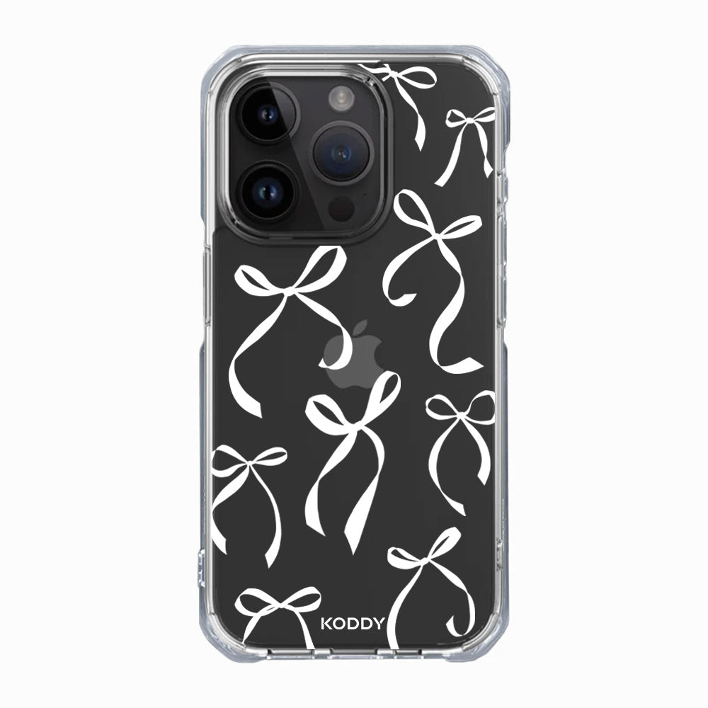 Petite White Bows Phone Case - KODDY