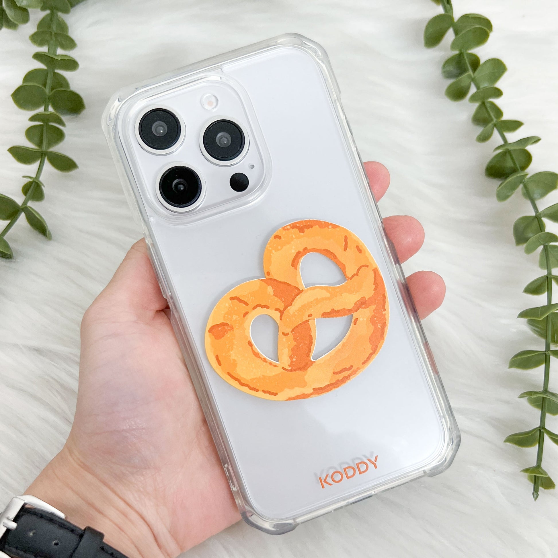 Plain Pretzel Phone Case - KODDY