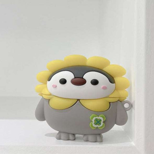 Penguin 'Sunflower Beanie' Premium AirPods Pro Case Shock Proof Cover
