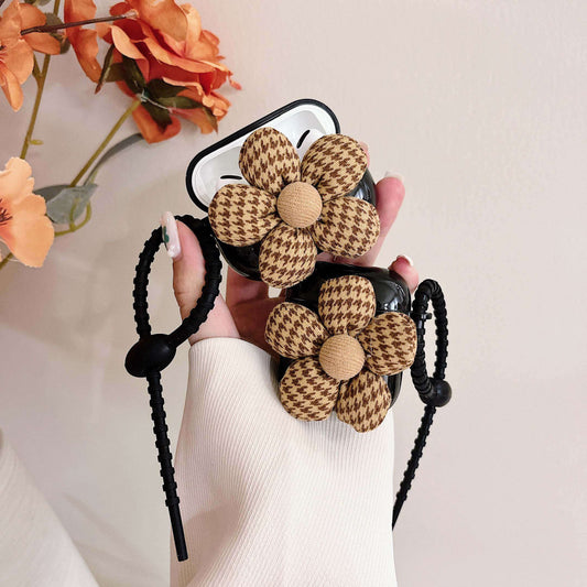 Forget-Me-Not Flower Hand Strap AirPods Pro Case Shock Proof Cover