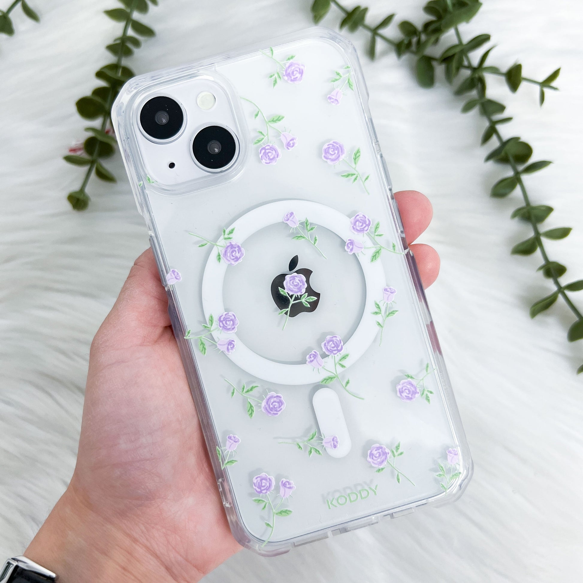 Purple Rose Phone Case - KODDY
