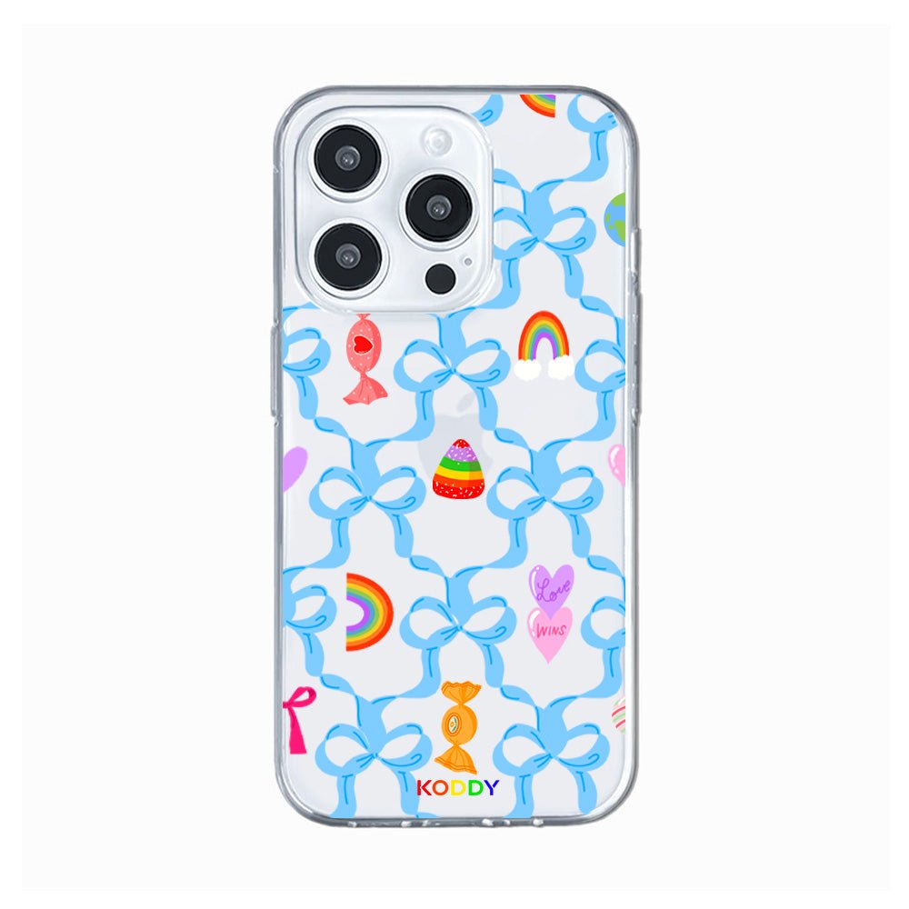 Rainbow Sweets in Ribbon Phone Case - KODDY