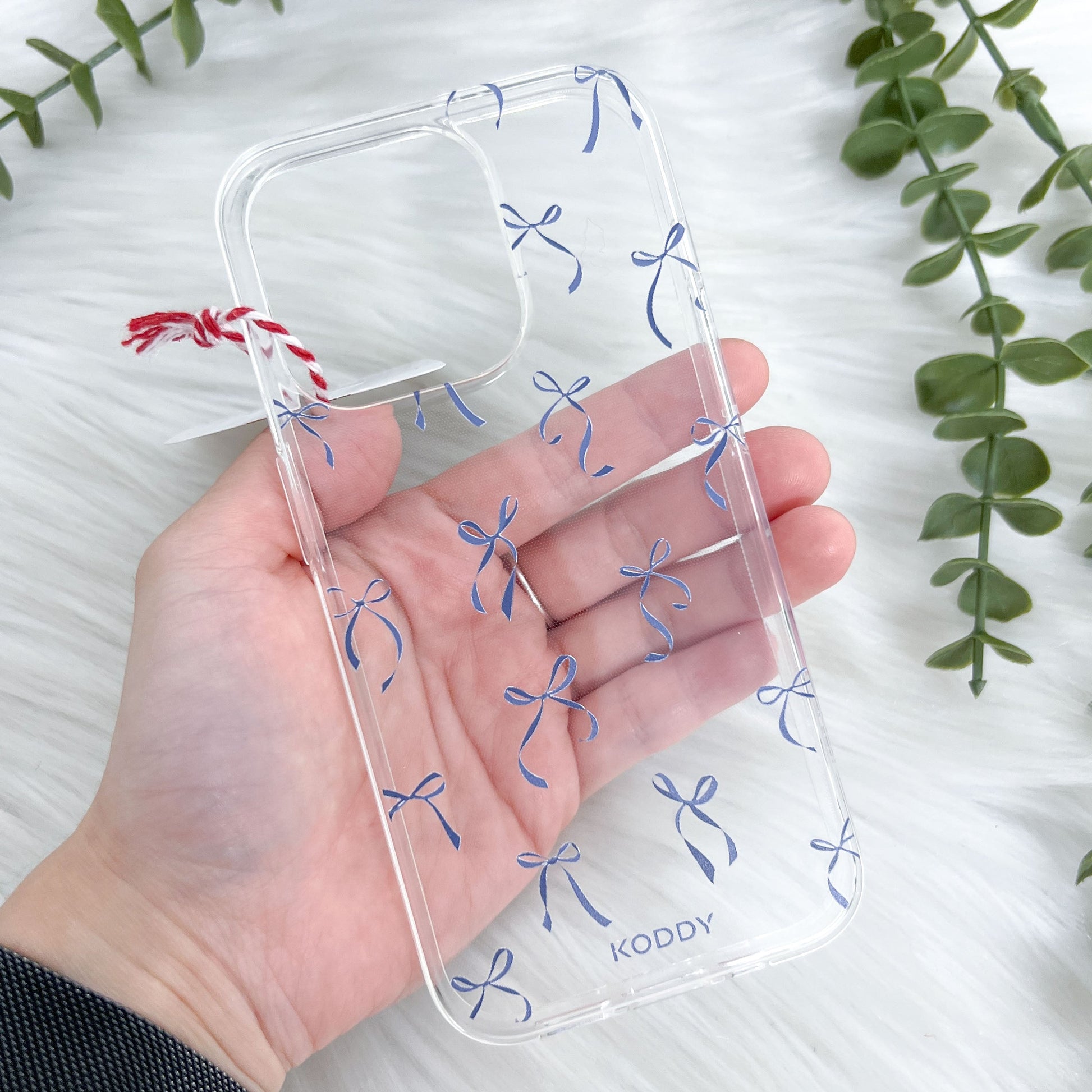 Tiny Navy Bows Phone Case - KODDY