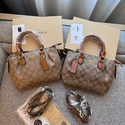 Luxe Texture Leather Handbag