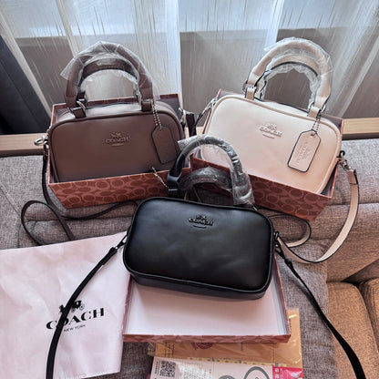 Luxe Texture Leather Handbag  015