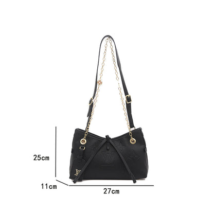 Monogram Cross-Strap Shoulder Bag