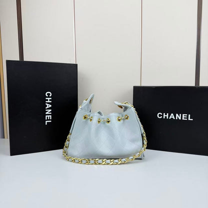 CC 25 Small Handbag Grained Calfskin & Gold-Tone Metal Bag1