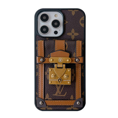 Lou Card Holder iPhone Case