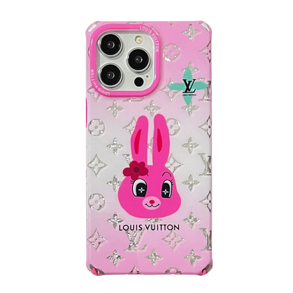 Lou Duck & Rabbit Square iPhone Case