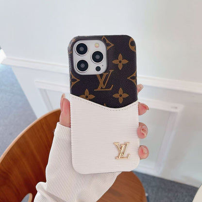 Luxurious iPhone Cover (card slot)