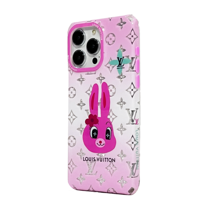 Lou Duck & Rabbit Square iPhone Case