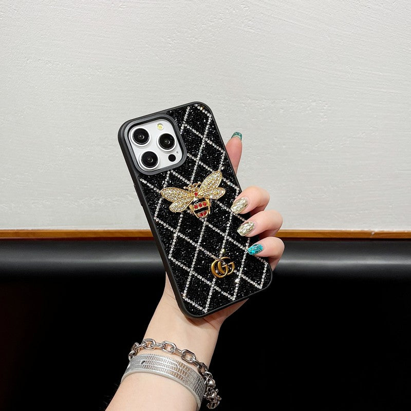 Bee Diamond iPhone Case
