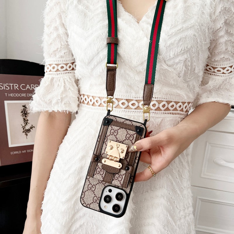 Card Bag Chain Classic iPhone Case