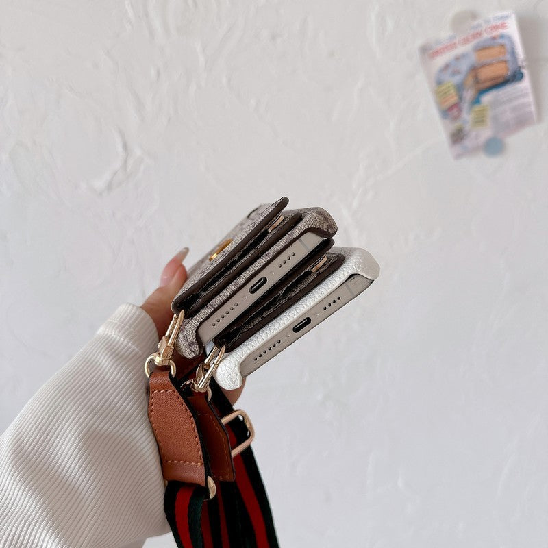 Card Bag Crossbody Classic iPhone Case