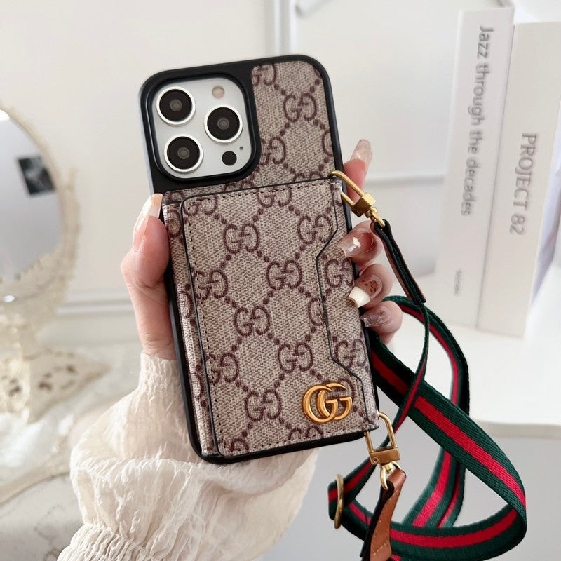 Side Card Bag Crossbody iPhone Case