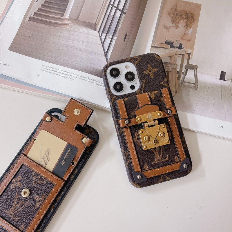 Lou Card Holder iPhone Case