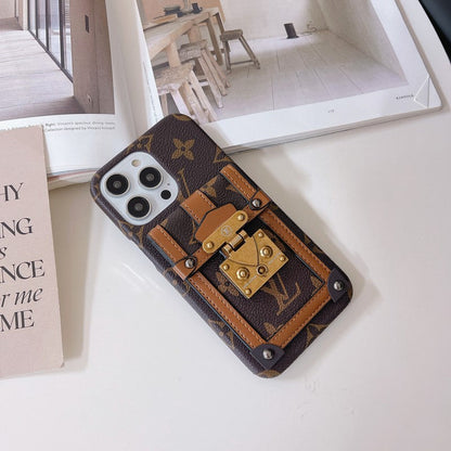 Lou Card Holder iPhone Case