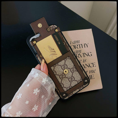 Lou Card Holder iPhone Case