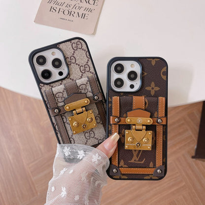 Lou Card Holder Chain iPhone Case