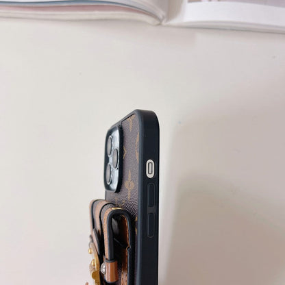 Lou Card Holder iPhone Case