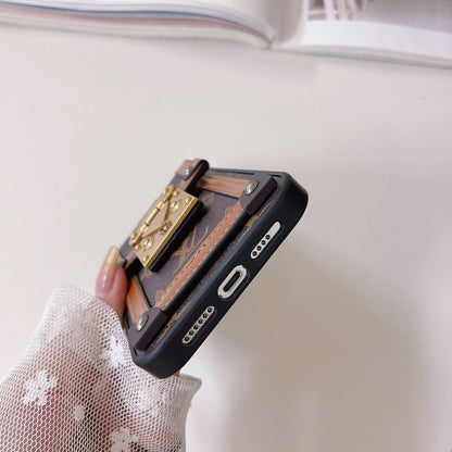 Lou Card Holder iPhone Case