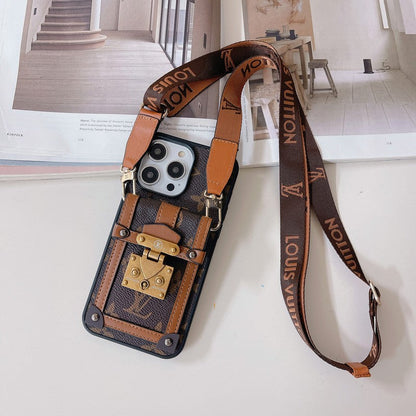 Lou Card Holder Chain iPhone Case