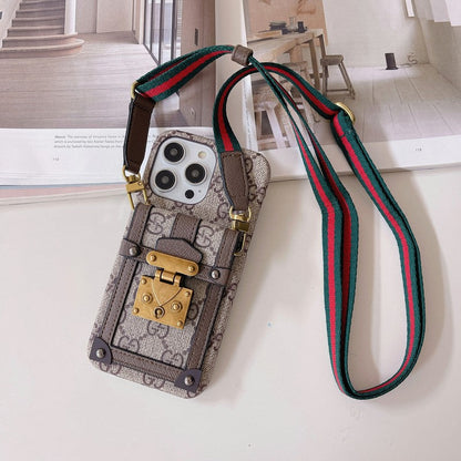 Lou Card Holder Chain iPhone Case