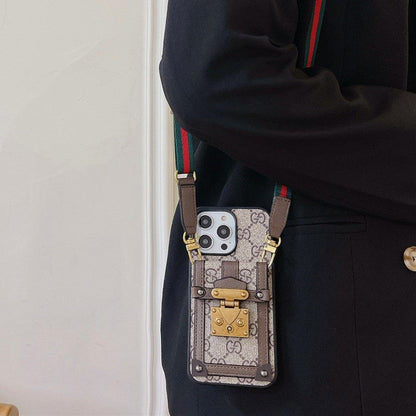 Lou Card Holder Chain iPhone Case