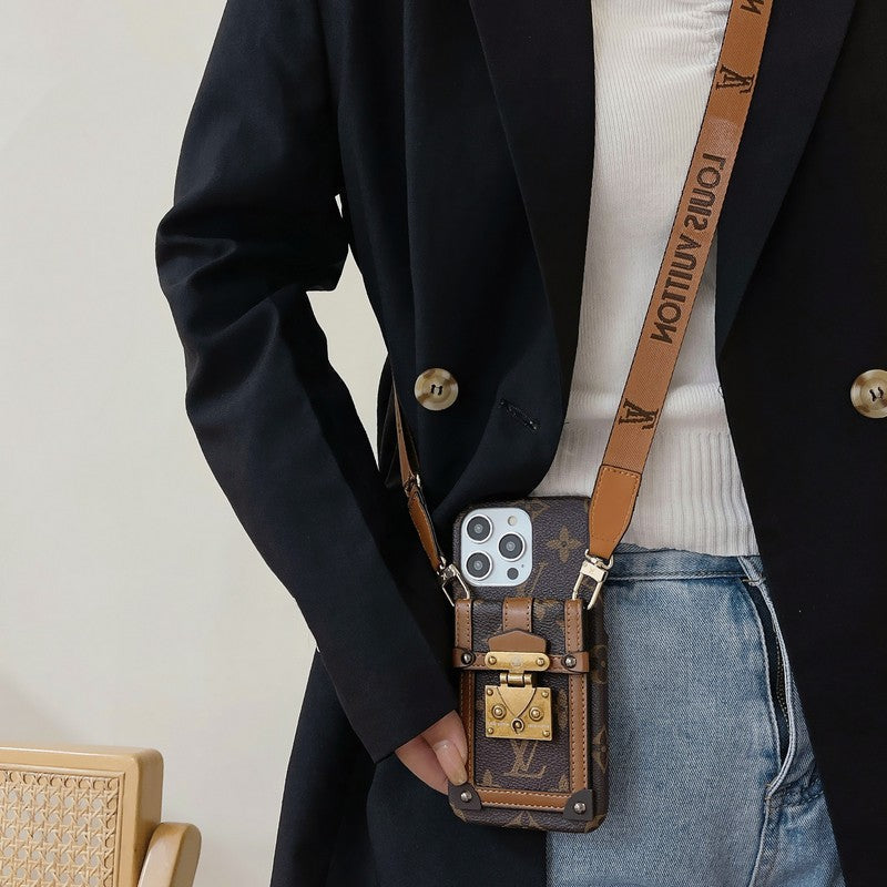 Lou Card Holder Chain iPhone Case