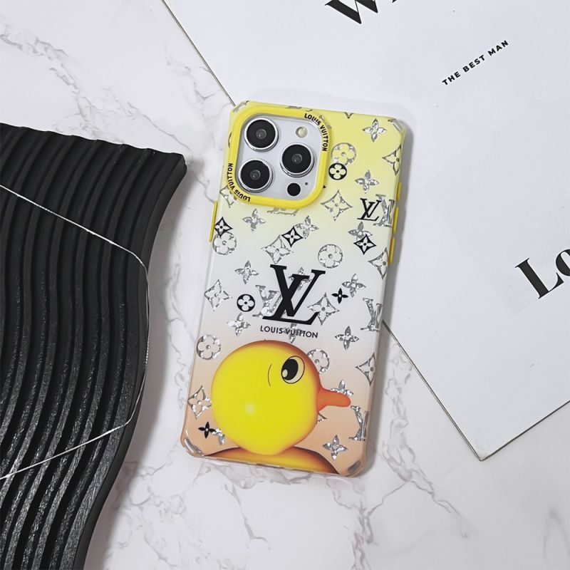 Lou Duck & Rabbit Square iPhone Case