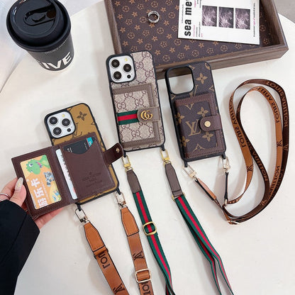 Card Bag Crossbody iPhone Case