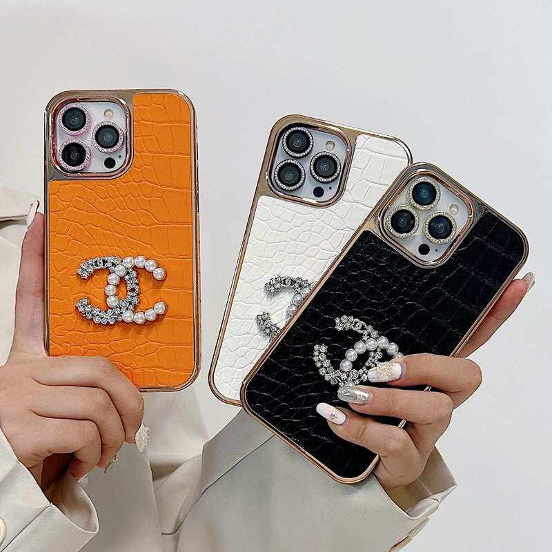 CC Pearl Rose Gold iPhone Case