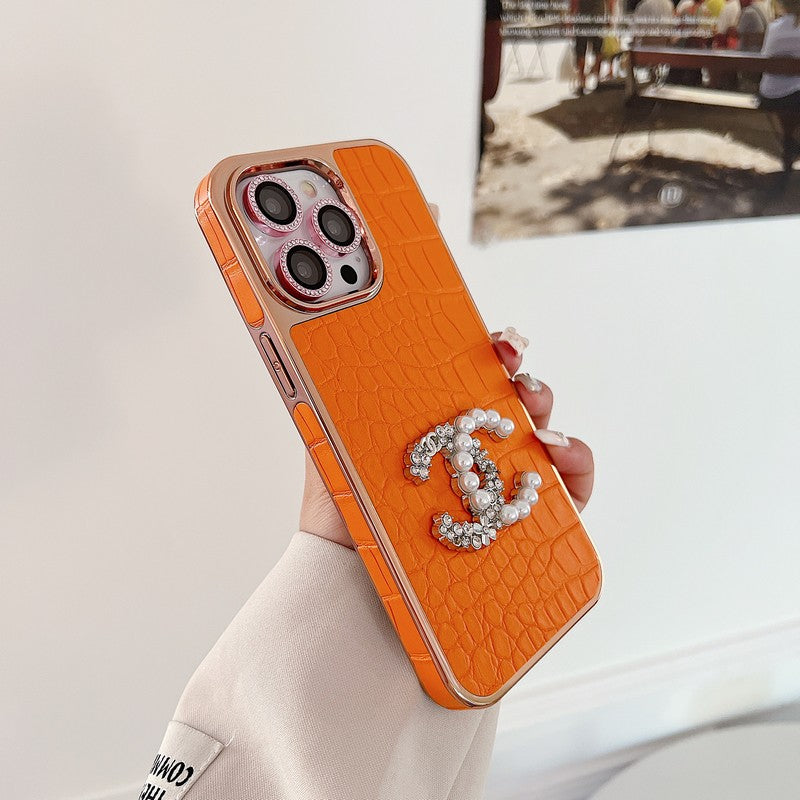 CC Pearl Rose Gold iPhone Case