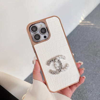 CC Pearl Rose Gold iPhone Case