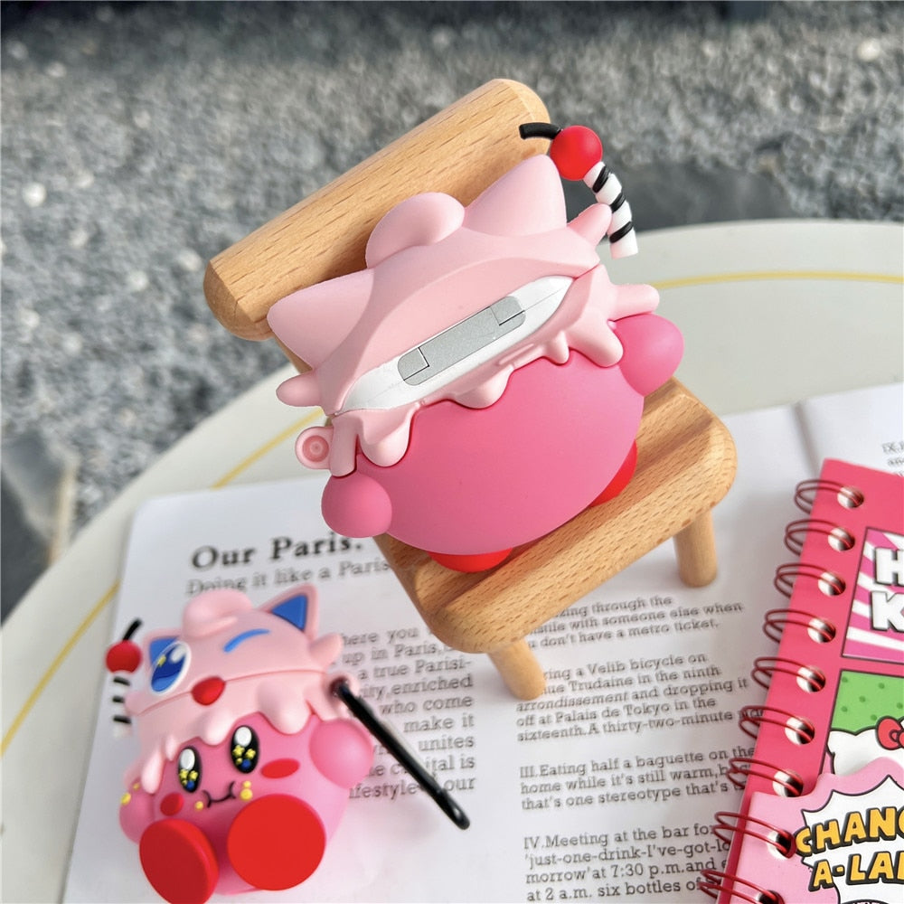 Cute 3D Pokemon  'Jiggly Puff' Premium AirPods Case Shock Proof Cover