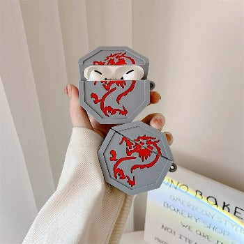 Jakie Chan Adventure 'DragonTalisman' AirPods Case Shock Proof Cover