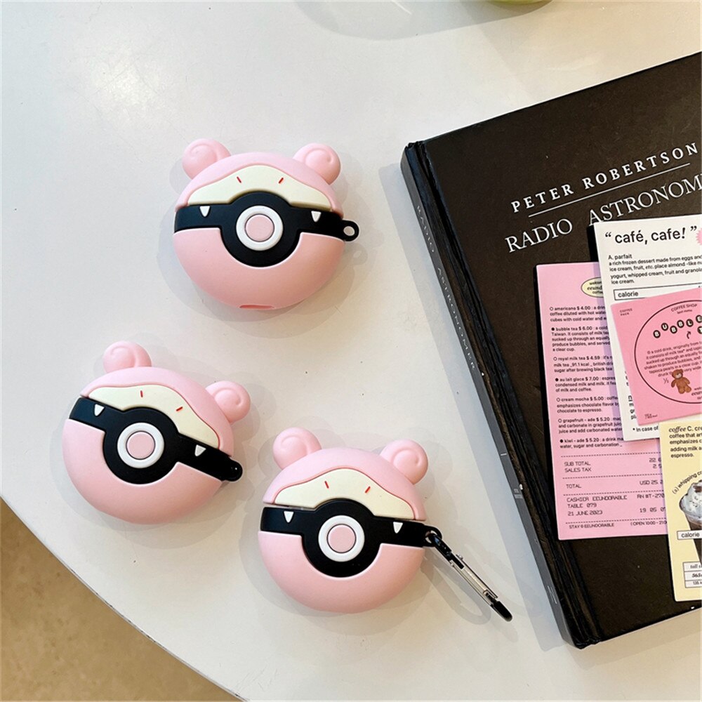 Cartoon Pokemon 'Pokeball SlowPoke' Premium AirPods Case Shock Proof Cover